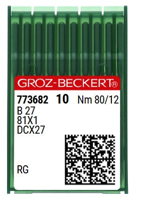 OVERLOCK NÁLAR B27RG Nm.80