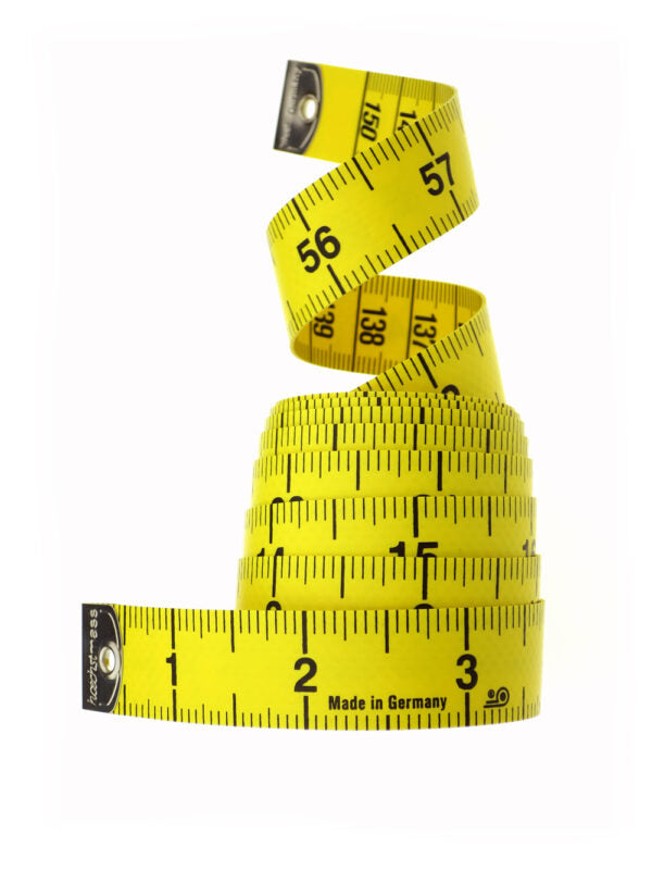 MÁLBAND 150CM, CM/INCH