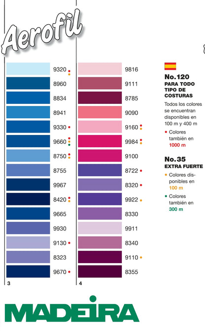 AEROFIL SAUMTVINNI NO.120 400m