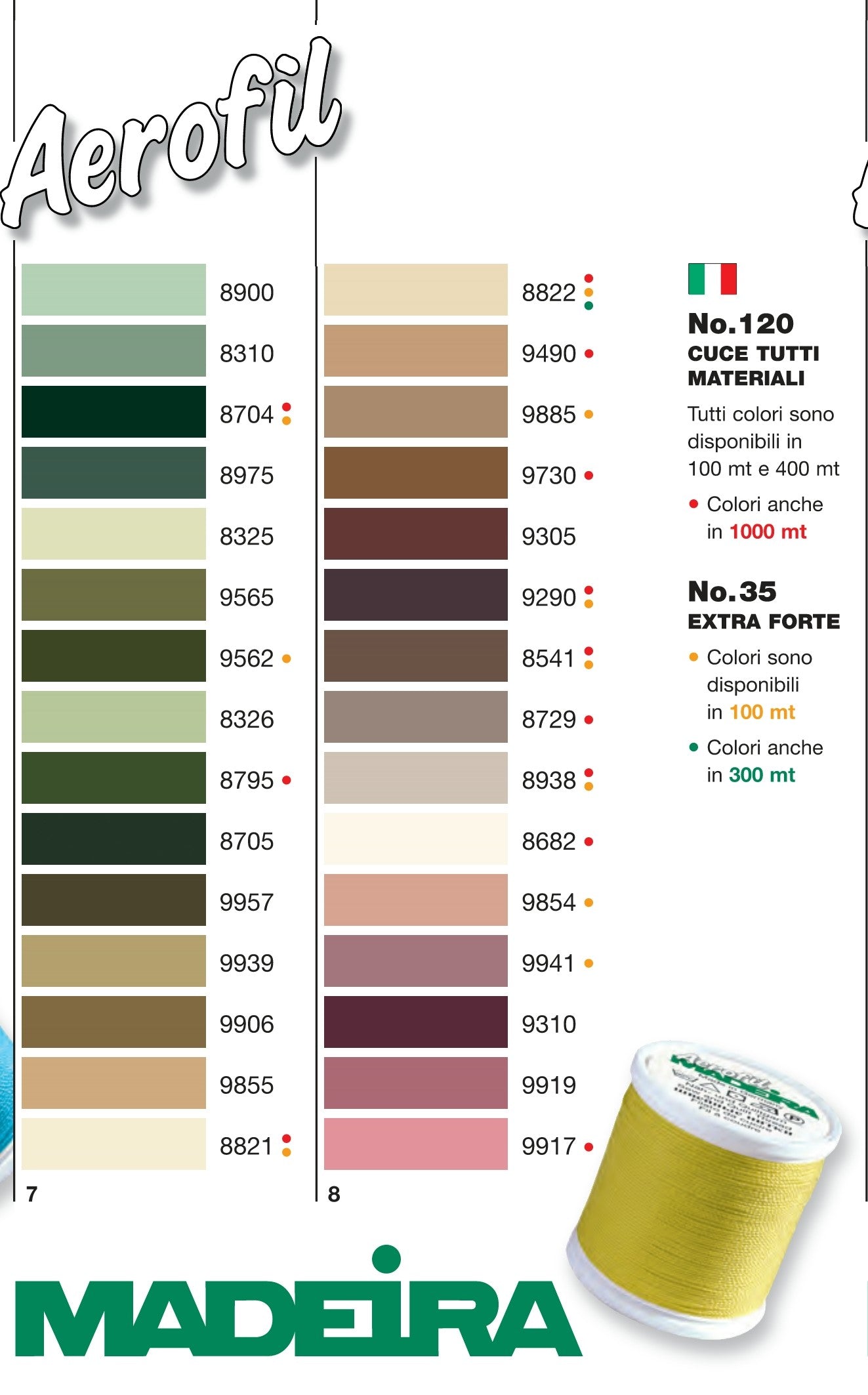 AEROFIL SAUMTVINNI NO.120 400m