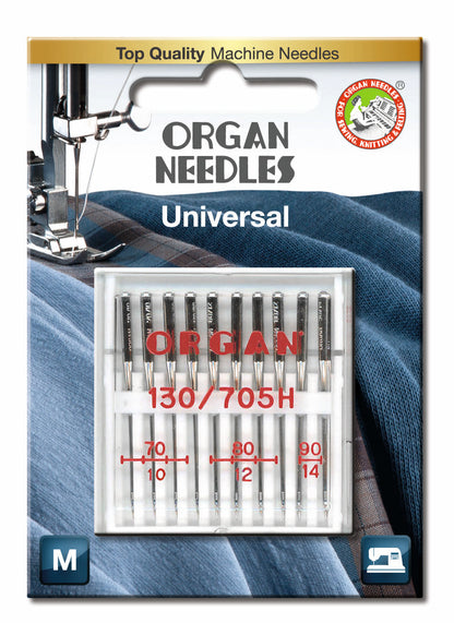 Organ Universal nálar - veldu stærð