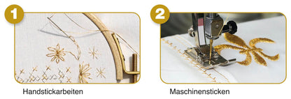 Madeira - GoldenSilver - útsaumstvinni