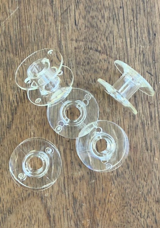 Spólur Glærar 10 STK