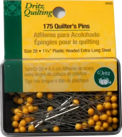 Títiprjónar "Quilters" m/glerkúlu